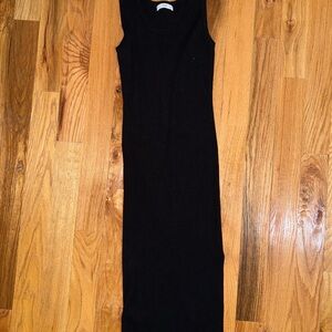 Mango Black Sleeveless Maxi Dress